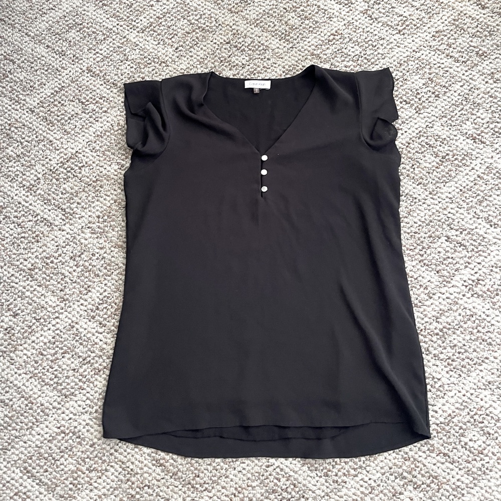 Black blouse size medium